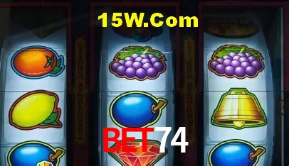 Interface moderna da plataforma Bet74