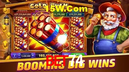 Variedade de jogos na Bet74